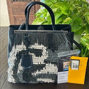 Fendi Petite 2Jours Tote Bag NWT